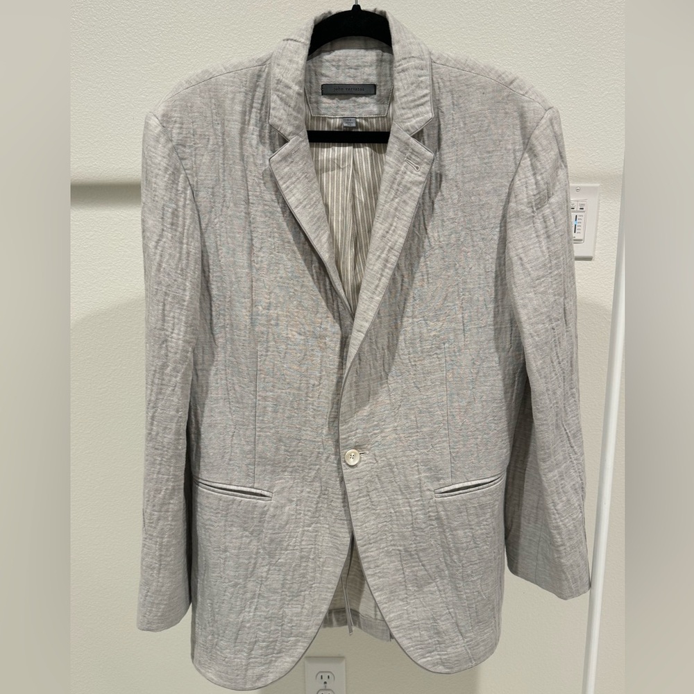 Men’s John Varvatos Blazer in a Heather gray color